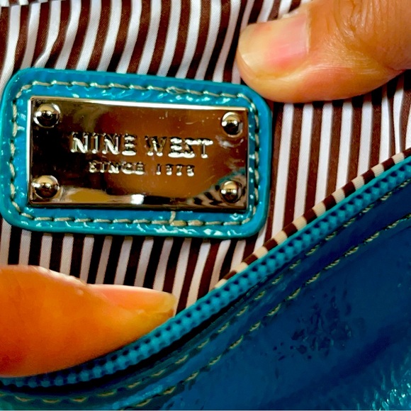Nine West Ocean Blue Shoulder Bag - Picture 3 of 11